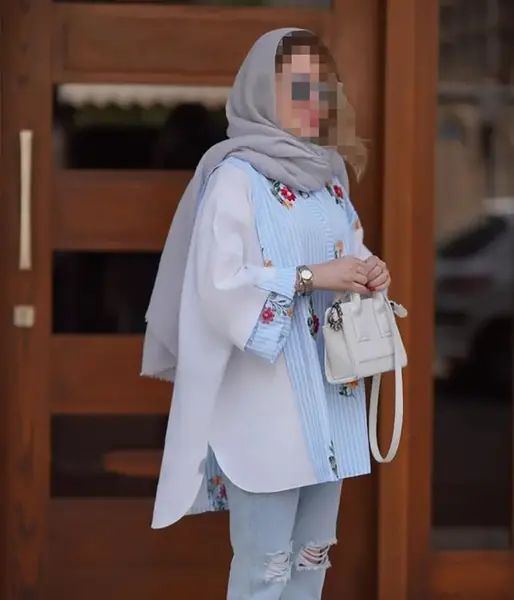 عکس مدل مانتو کیمونویی جدید