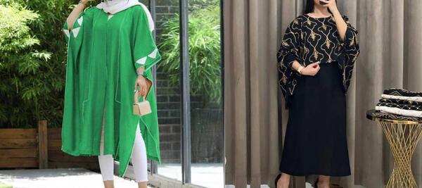 عکس مدل مانتو کیمونویی جدید