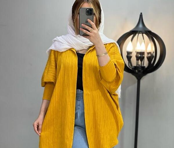 عکس مدل های مانتو کیمونو جلو باز