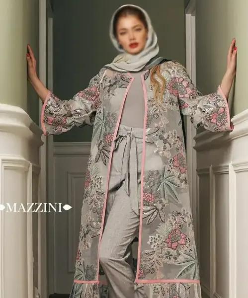 عکس مدل مانتو مزونی جدید رنگی باکلاس