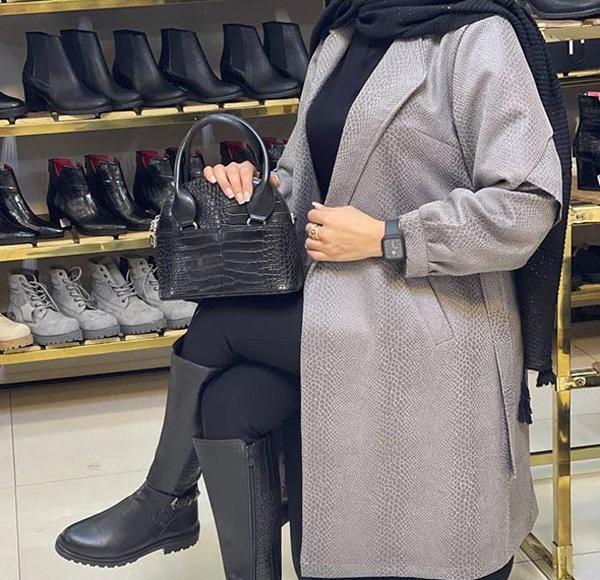 عکس مدل مانتو پاییزه مزونی جدید