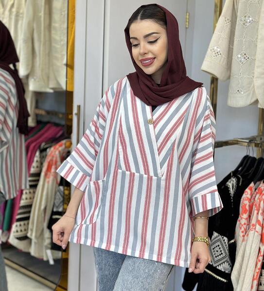 عکس مدل مانتو شومیزی جلو باز