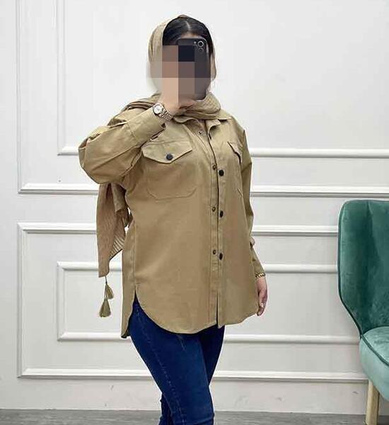 عکس مدل مانتو شومیزی جلو باز