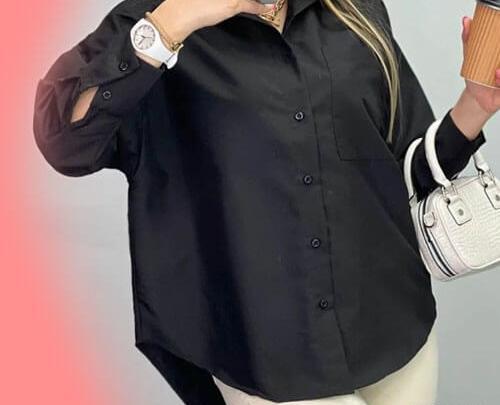 عکس مدل مانتو شومیزی جلو باز