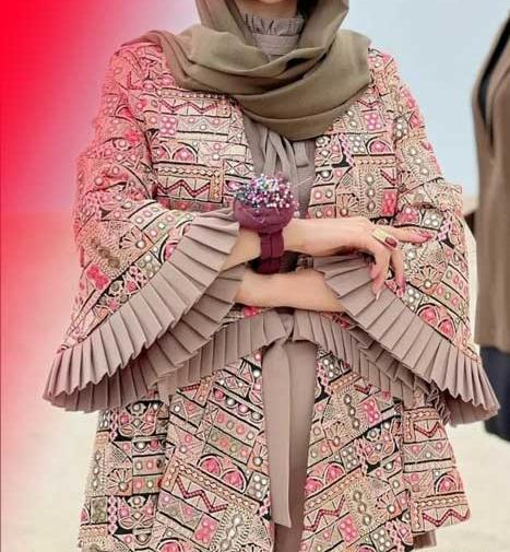عکس مدل مانتو بلند برای افراد چاق و قد کوتاه