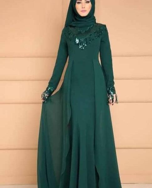 عکس مدل مانتو بلند دخترانه با حجاب