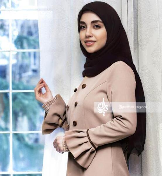 عکس مدل مانتو بلند پیلی دار جدید