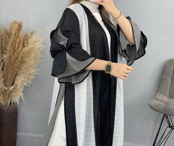عکس مدل مانتو جلو باز کرپ مازراتی