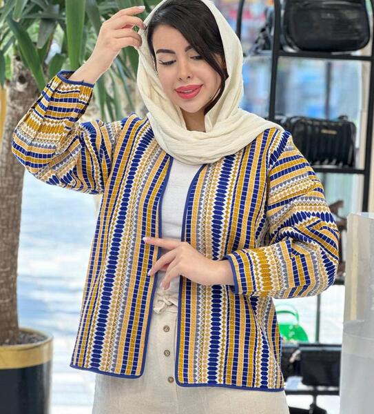 عکس مدل مانتو جلو باز کتی کوتاه