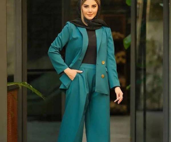 عکس مدل مانتو جلو باز کتی کوتاه