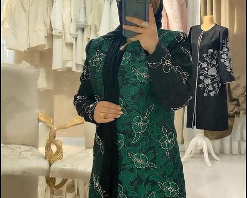 عکس مدل مانتو گیپور جلو باز جدید