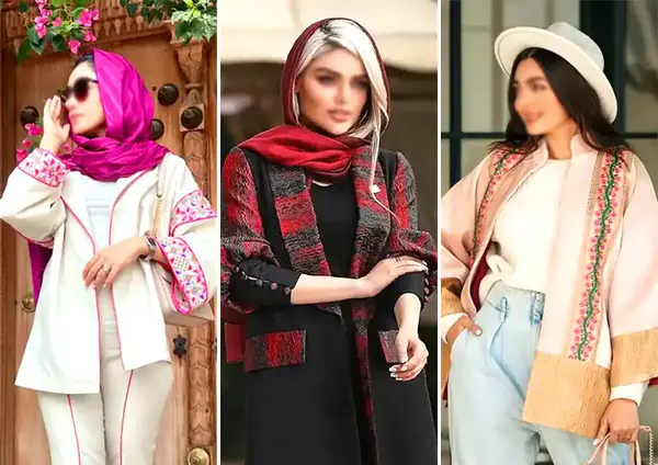 عکس مدل مانتو بلند تابستانی شیک