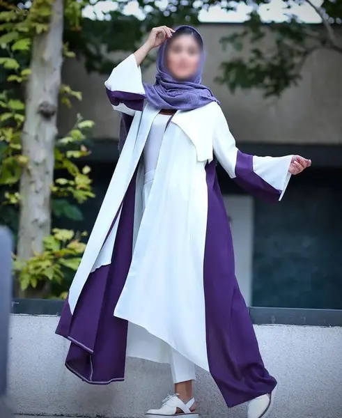 عکس مدل مانتو بلند تابستانی شیک