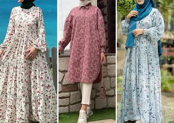 عکس مدل مانتو بلند تابستانه جدید