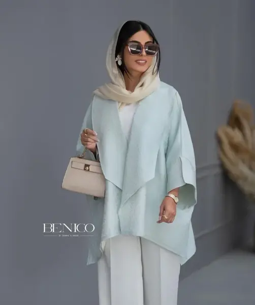 عکس مدل مانتو بلند تابستانه ۱۴۰۲
