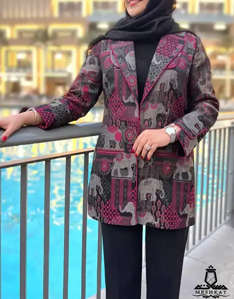 عکس مدل مانتو تابستانی بلند چاک دار جدید