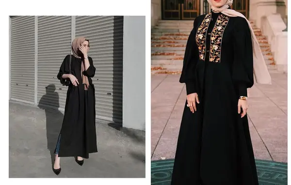 عکس مدل مانتو جلو باز با پارچه شانتون