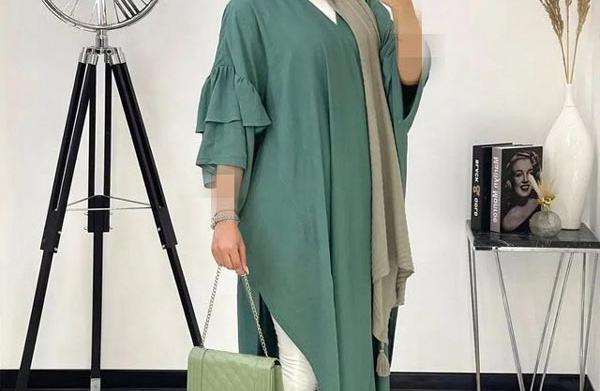 عکس مدل مانتو شیک و باکلاس جلو باز