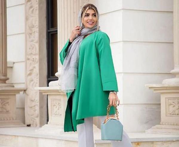 عکس مدل مانتو جلو باز زنانه شیک