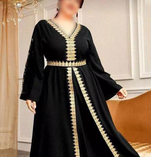 عکس مدل مانتو خلیجی جلو باز