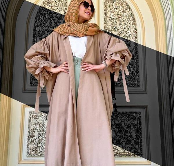 عکس مدل مانتو بلند ساده شیک