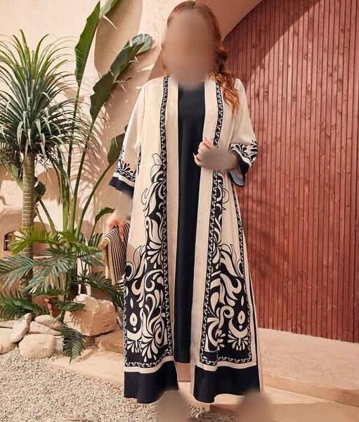 عکس مدل مانتو بلند ساده شیک