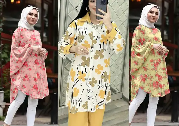 عکس مدل مانتو ساده و شیک بلند جدید