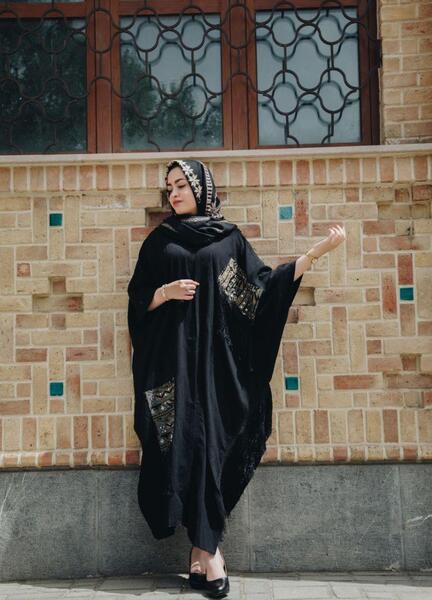 عکس مدل مانتو توری جلو باز