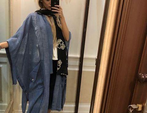 عکس مدل مانتو پانچ جلو باز کوتاه