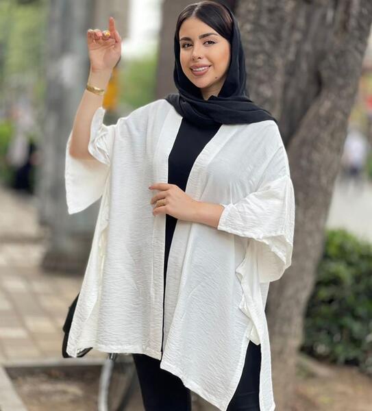 عکس مدل مانتو تابستانه جلو باز کوتاه