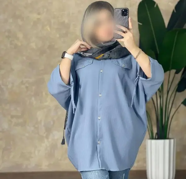 عکس مدل مانتو پانچ جلو باز مجلسی