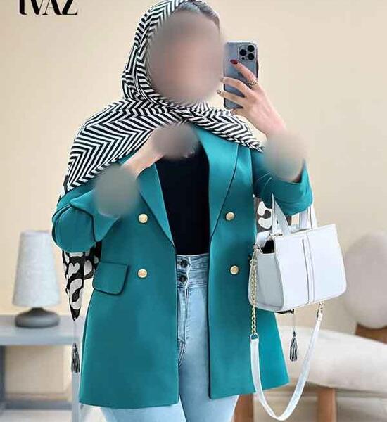 عکس مدل مانتو تابستانی جلو باز کوتاه دخترانه