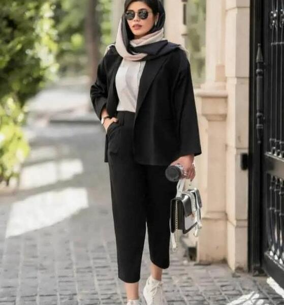 عکس مدل مانتو کوتاه جلو باز تابستانی