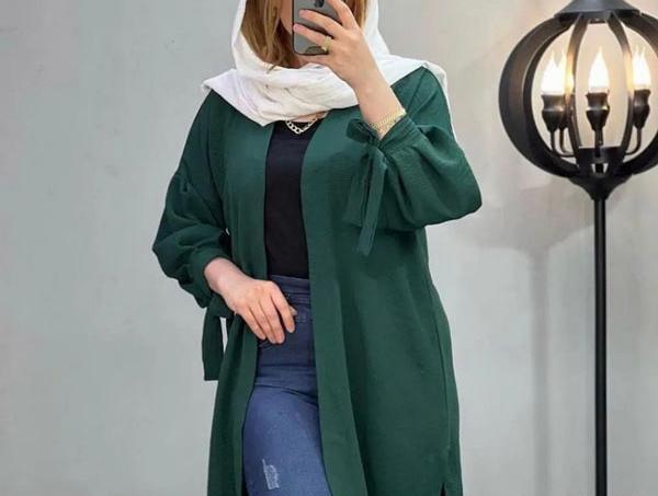 عکس مدل های جدید مانتو جلو باز تابستانی
