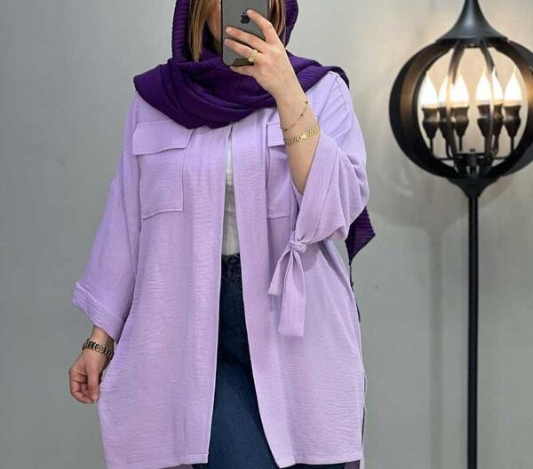 عکس مدل مانتو جلو باز ابروبادی جدید