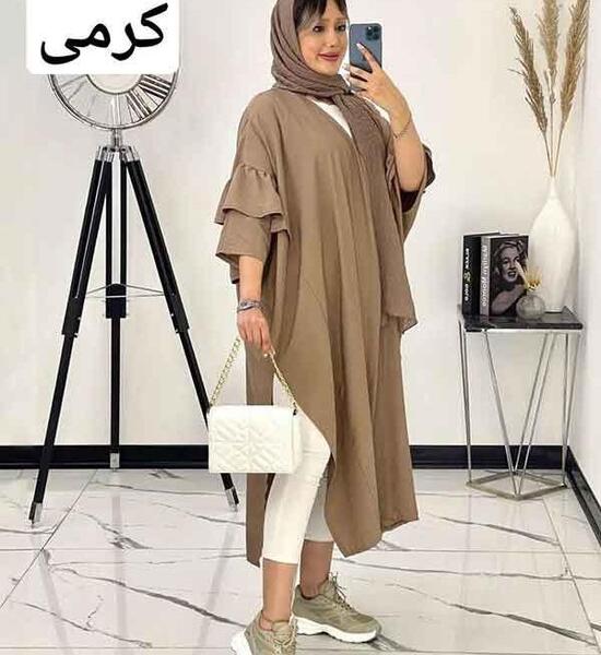 عکس مدل مانتو جلو باز ابروبادی کوتاه