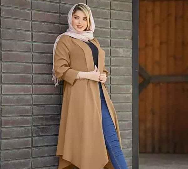 عکس مدل مانتو جلو باز ابروبادی کوتاه