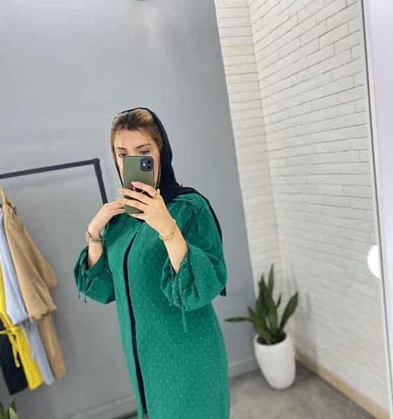 عکس مدل مانتو تابستانی جلو باز ابروبادی