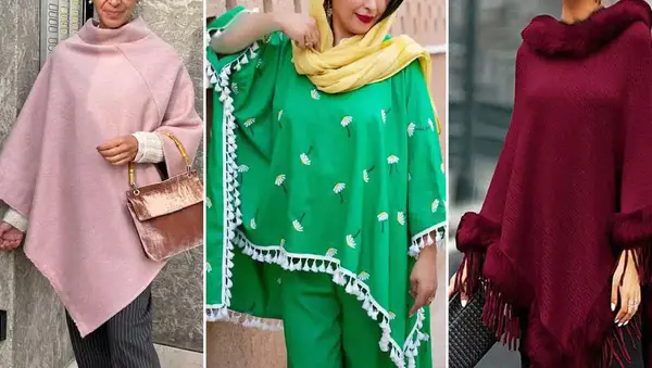 عکس مدل مانتو پانچ جلو باز جدید
