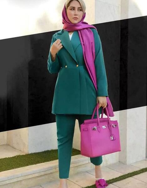 عکس مدل مانتو بلند کتی جدید