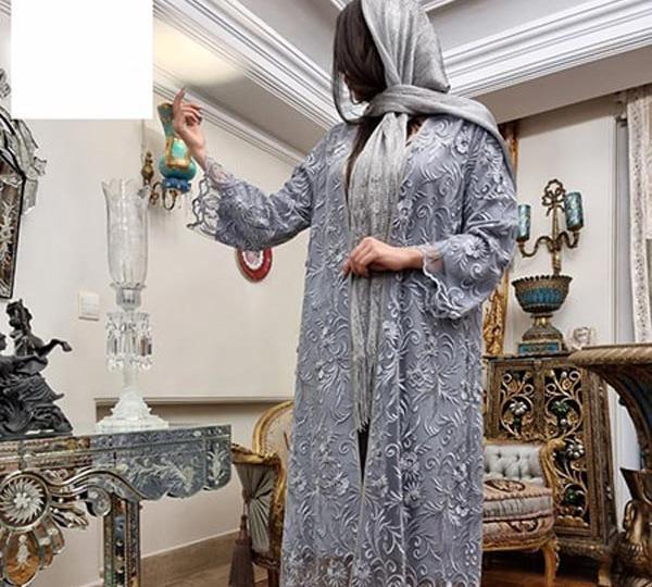 عکس مدل مانتو گیپوری بلند