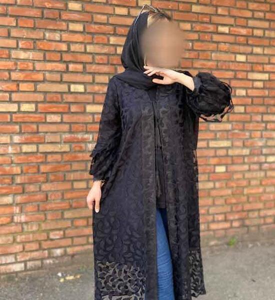 عکس مدل مانتو گیپوری بلند