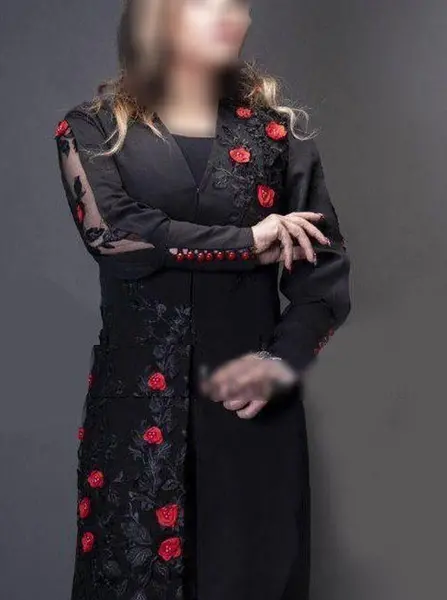عکس مدل مانتو گیپوری بلند
