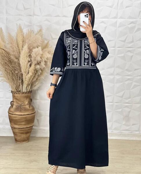 عکس مدل مانتو بلند لینن
