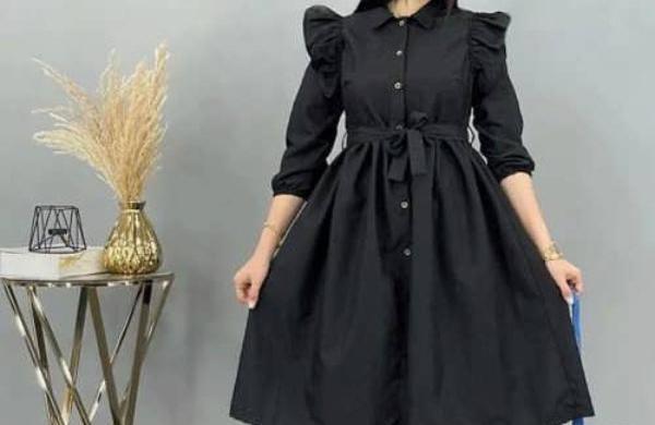 عکس مدل مانتو بلند مجلسی جلو بسته