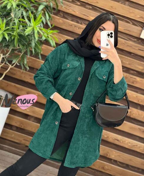 عکس مدل مانتو هلالی بلند