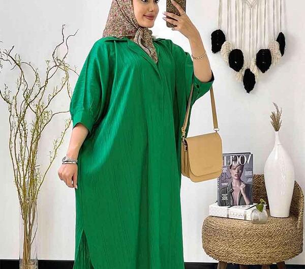 عکس مدل مانتو پشت بلند هلالی