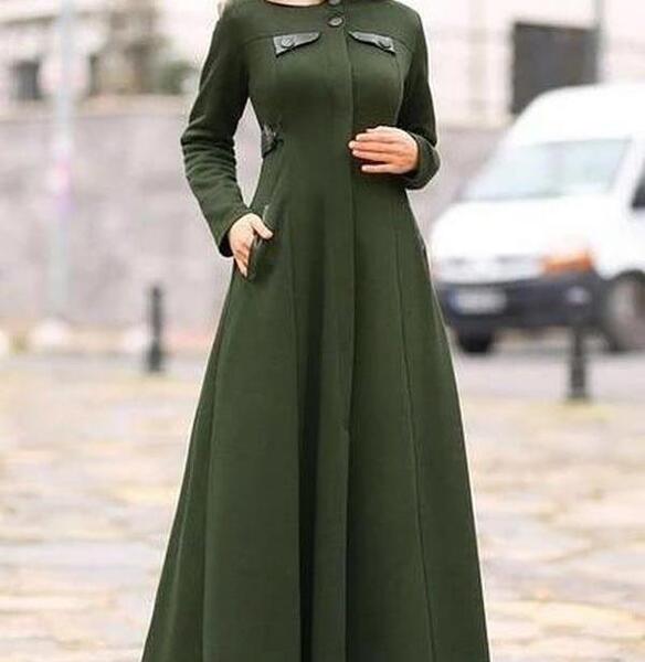عکس مدل مانتو بلند جدید ساده