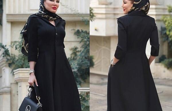 عکس مدل مانتو بلند جدید ساده