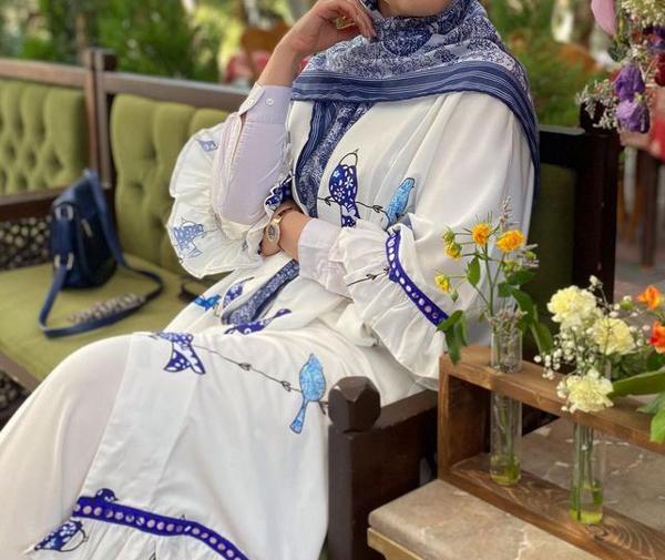 عکس مدل مانتو گشاد بلند تابستانی